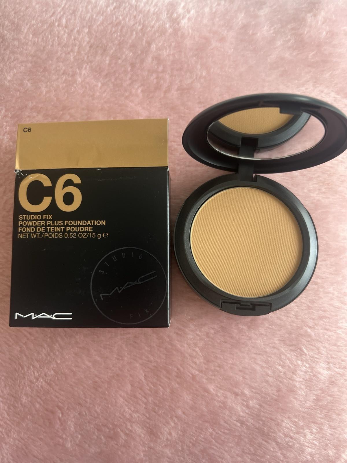 MAC Studio FIX C6 Powder Plus Foundation .52 OZ Old version