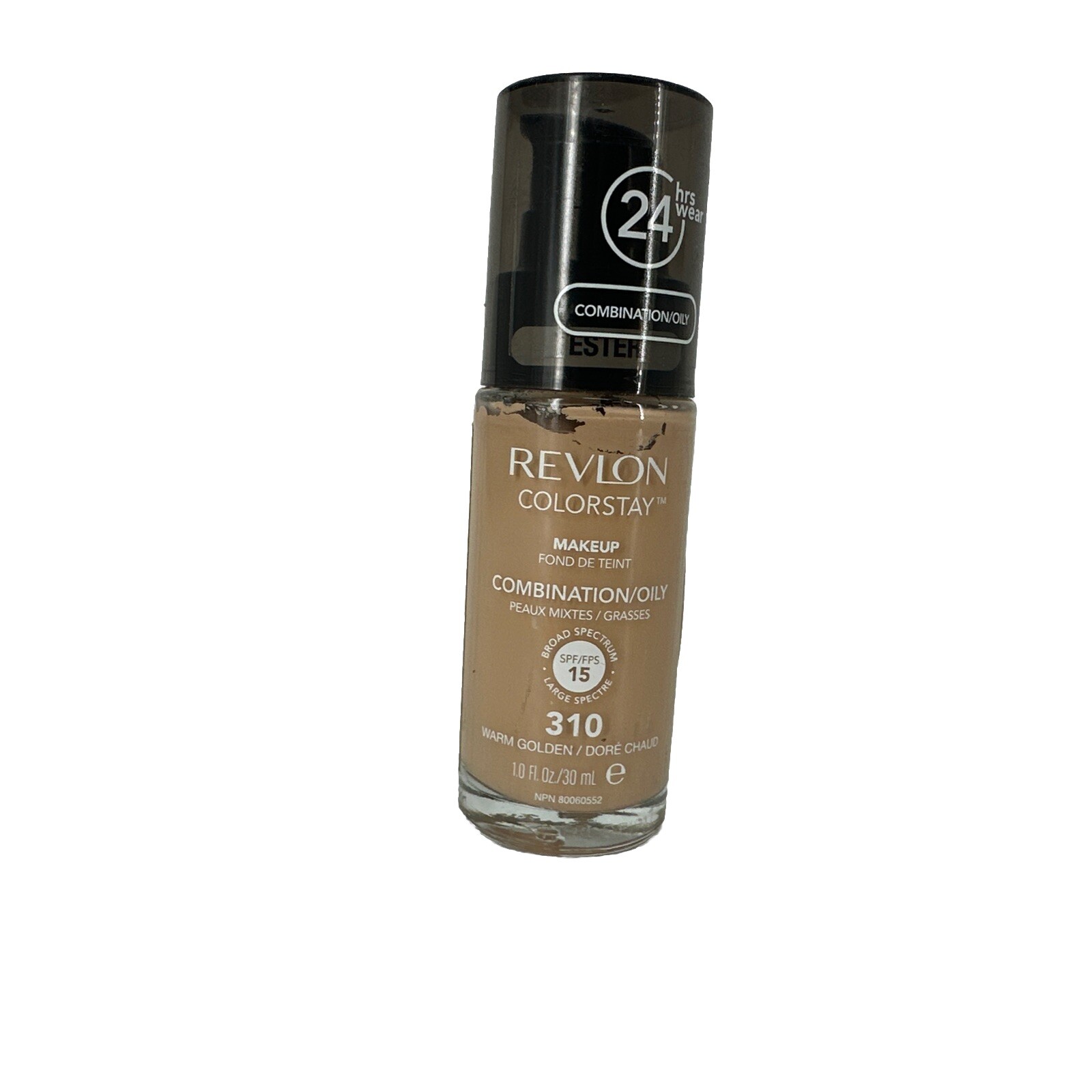 Revlon Colorstay Makeup Foundation Combination/Oily Pump Skin 310 Warm Golden