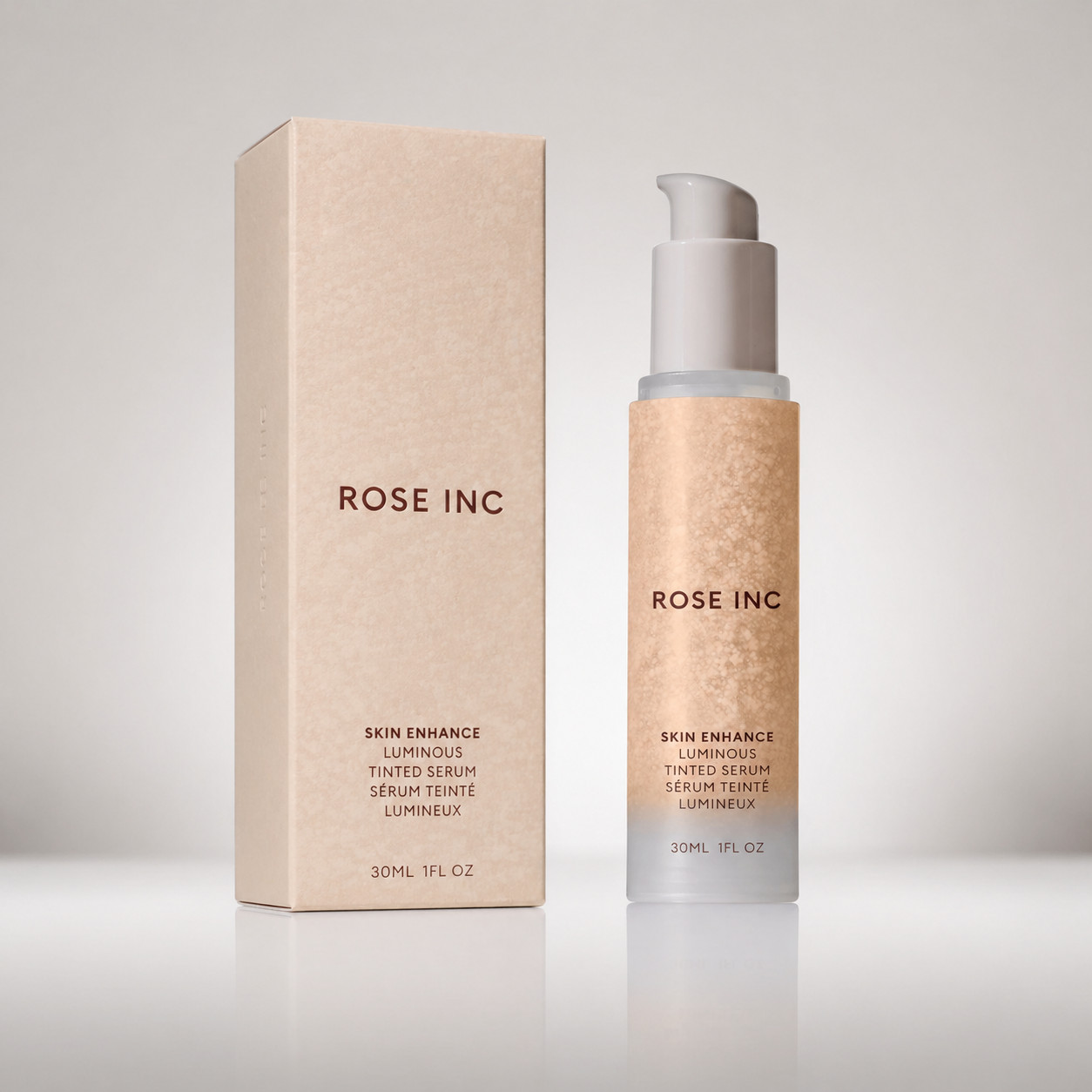 Rose, Inc. Skin Enhance Luminous Tinted Serum In 020. 1 Fl Oz NIB