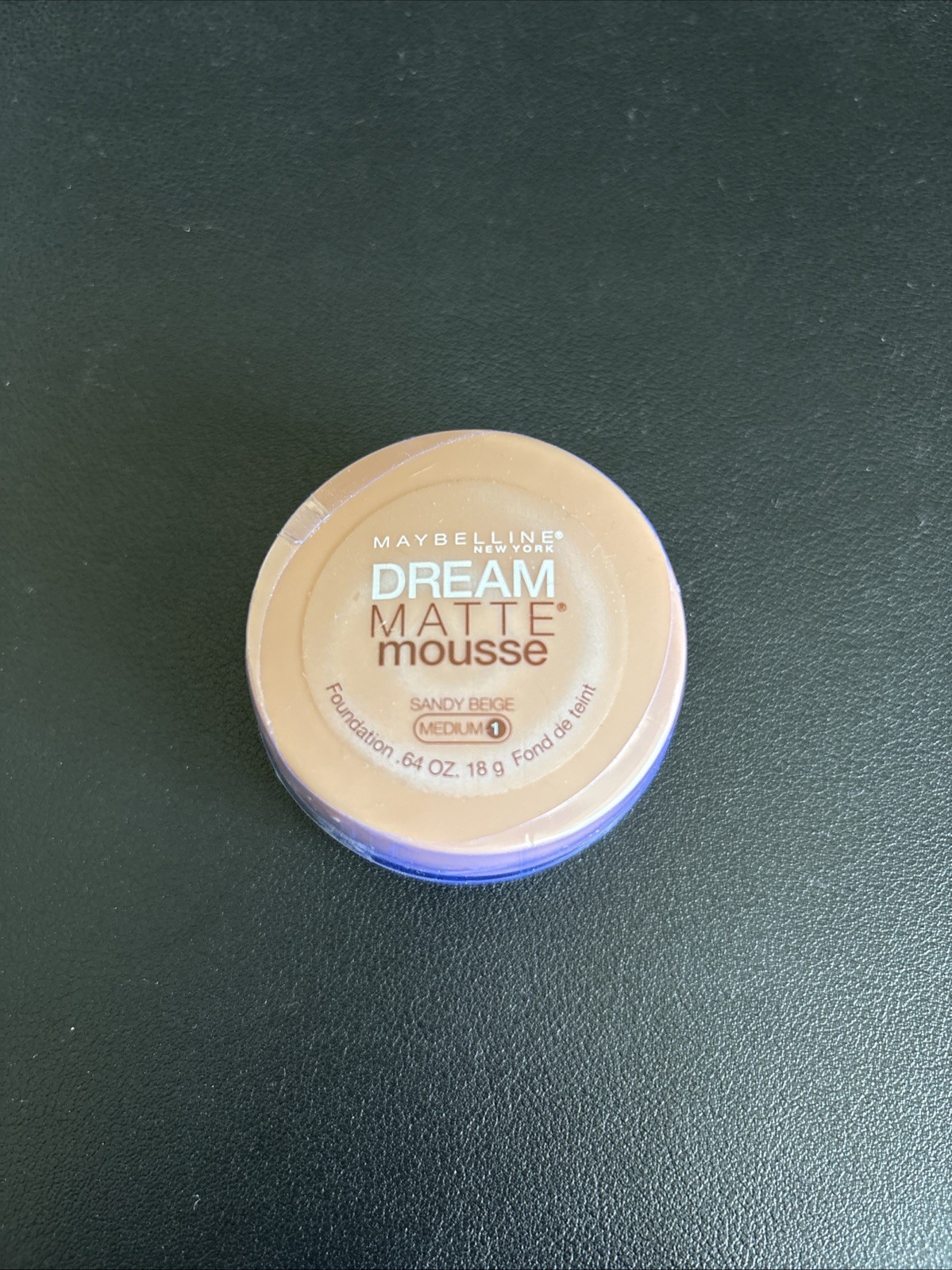 Maybelline Dream Matte Mousse Foundation Sandy Beige Medium #1 Shade Sealed New