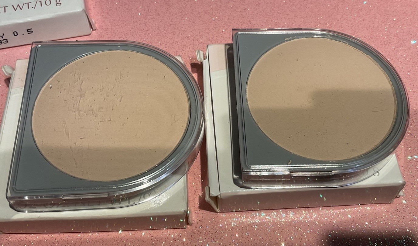 2-Mary Kay Dual Coverage Powder Foundation IVORY 100 -+ Ivory 0.5 + Compact