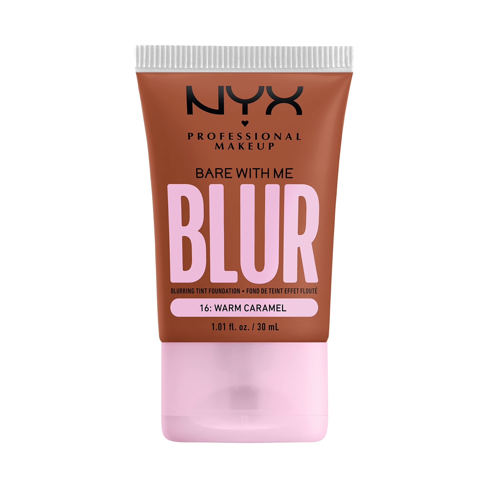 NYX Professional Makeup Bare with Me Blur Skin Tint Foundation, Medium Coverage,