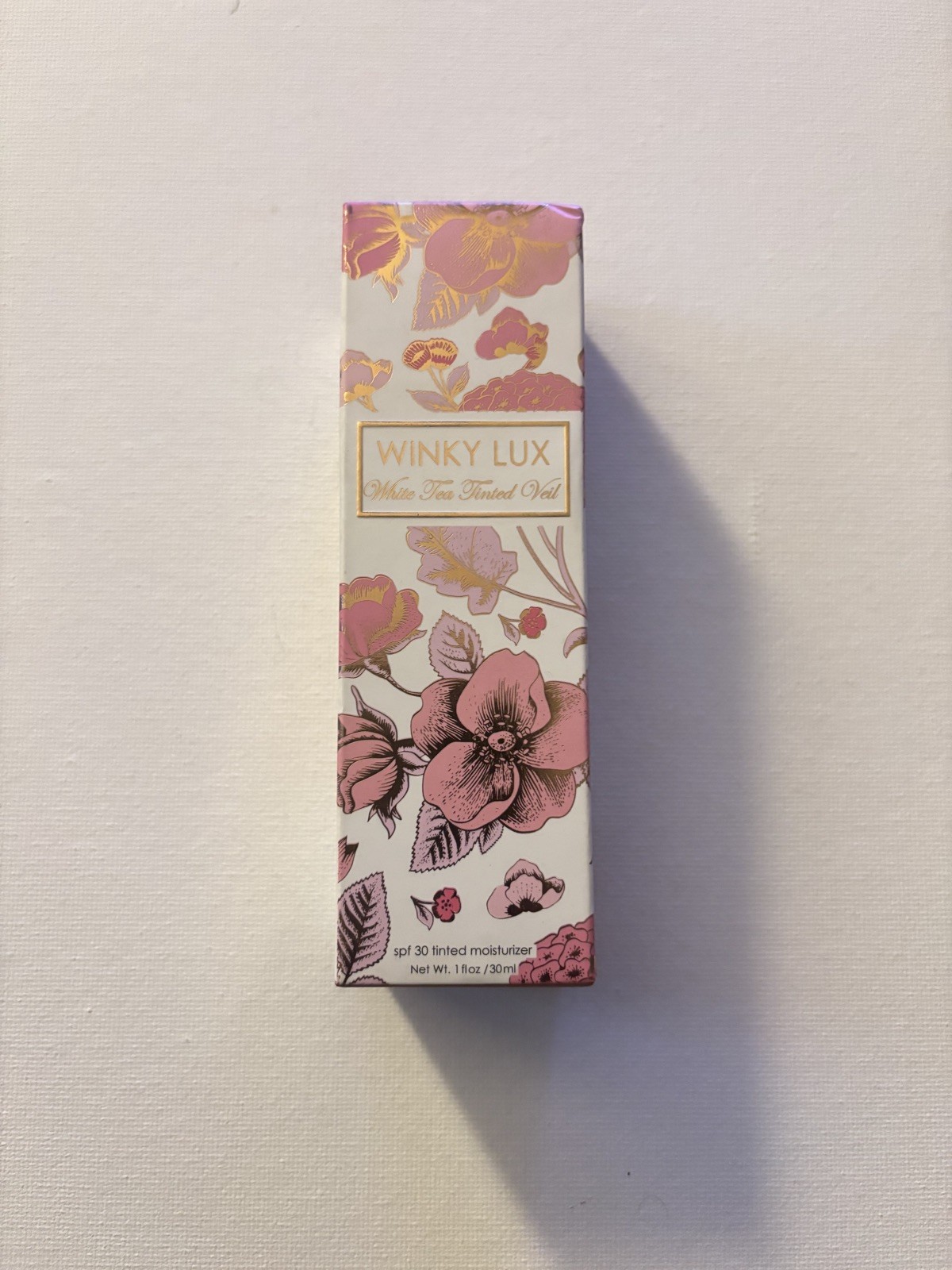 Winky Lux White Tea Tinted Veil,Shade RICH TINT, SPF 30 Tint Moisturizer 1 fl oz