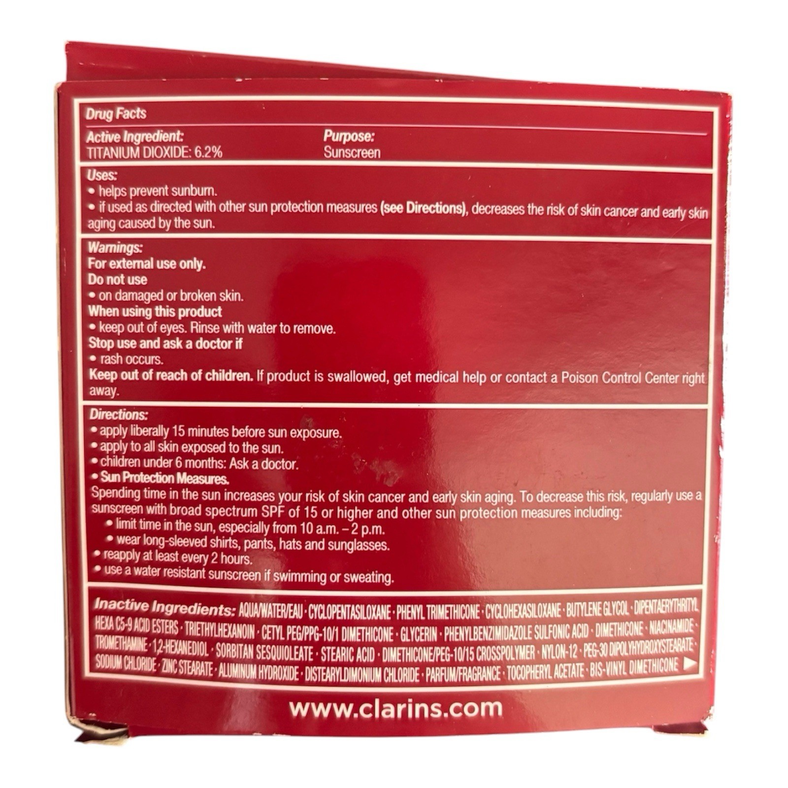 Clarins Everlasting Cushion Refill SPF 50 Shade 112 Amber New Sealed Box Damage