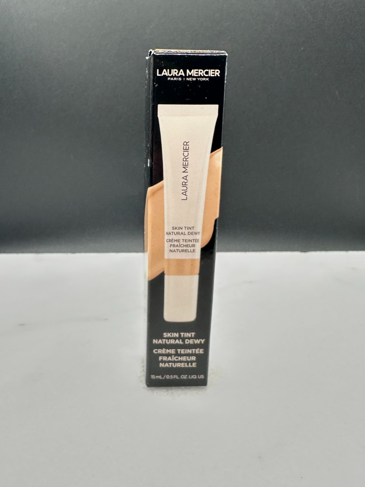 LAURA MERCIER .5oz SKIN TINT NATURAL DEWY 1N BIRCH FREE GIFT FROM SELLER! SPF 30