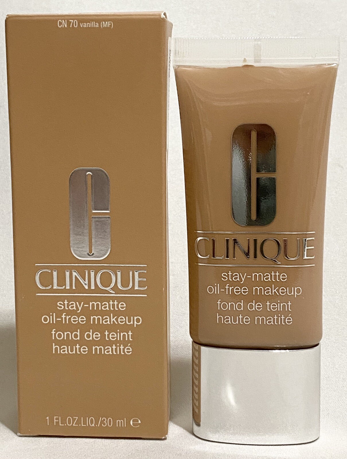 CLINIQUE Stay Matte Oil Free Makeup Foundation Shade CN70 VANILLA (MF) 30ml