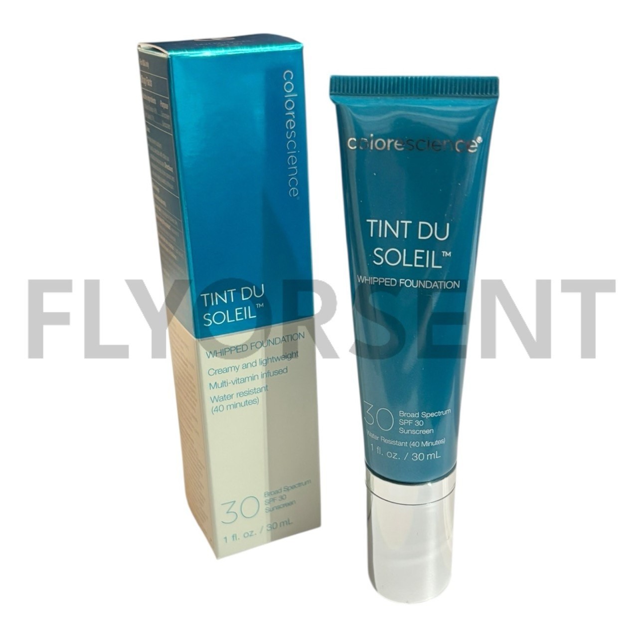 COLORESCIENCE TINT DU SOLEIL UV PROTECTIVE FOUNDATION DEEP SPF 30 – 1 OZ NIB