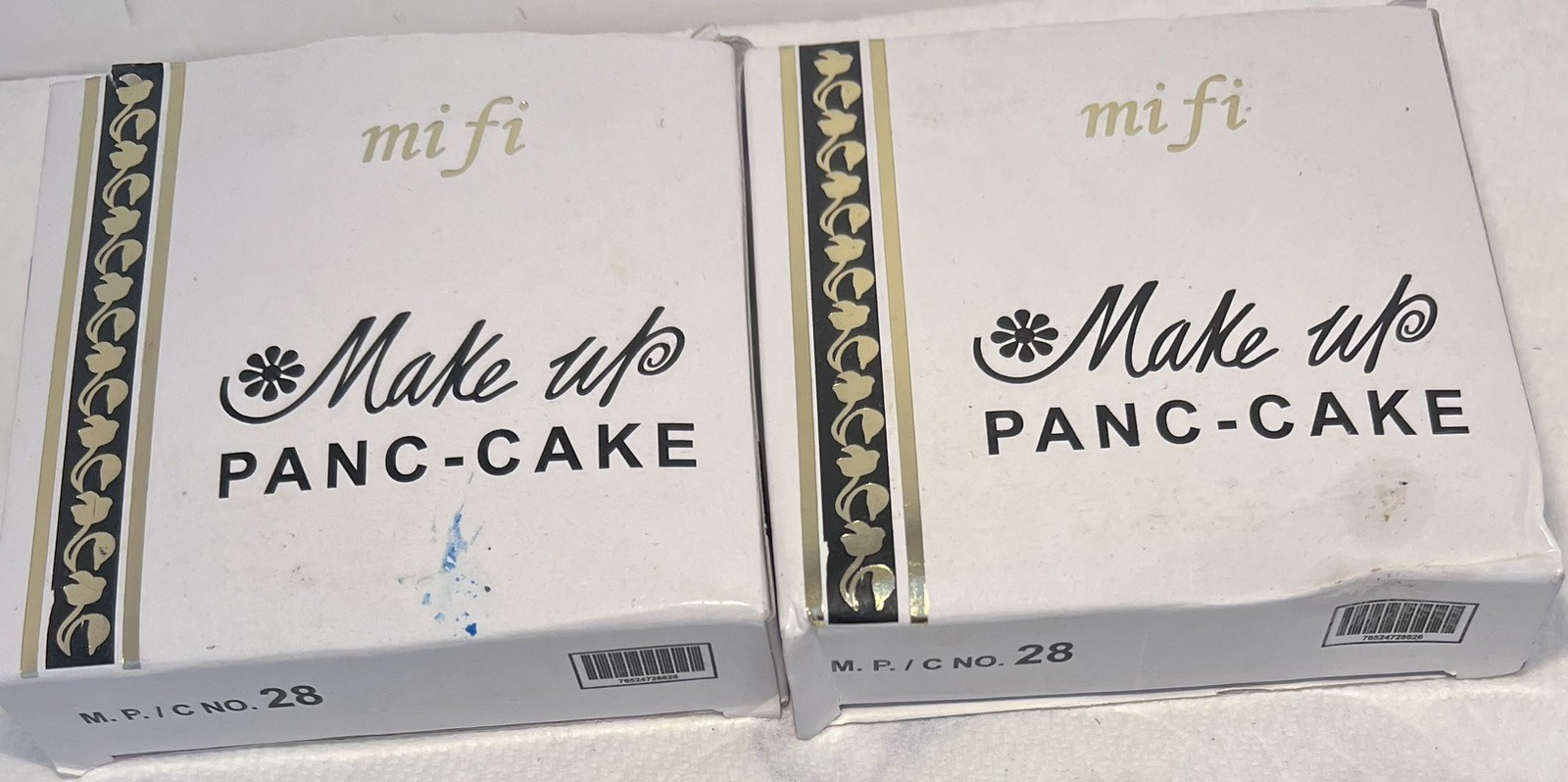 2pck-makeup foundation full coverage Panc-cake #28 Mifi
