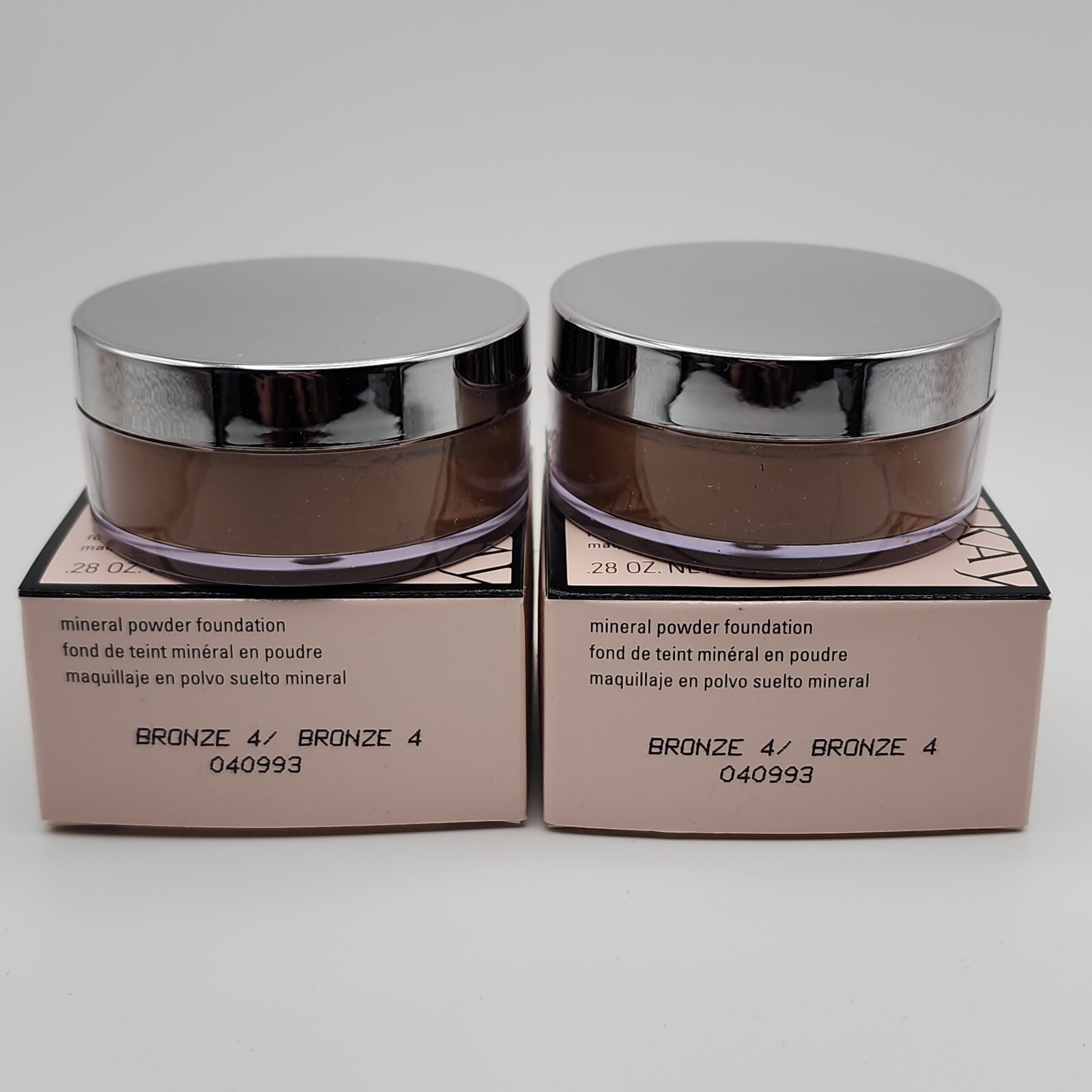 Mary Kay Mineral Powder Fundation Bronze-4 2 Pc Lot
