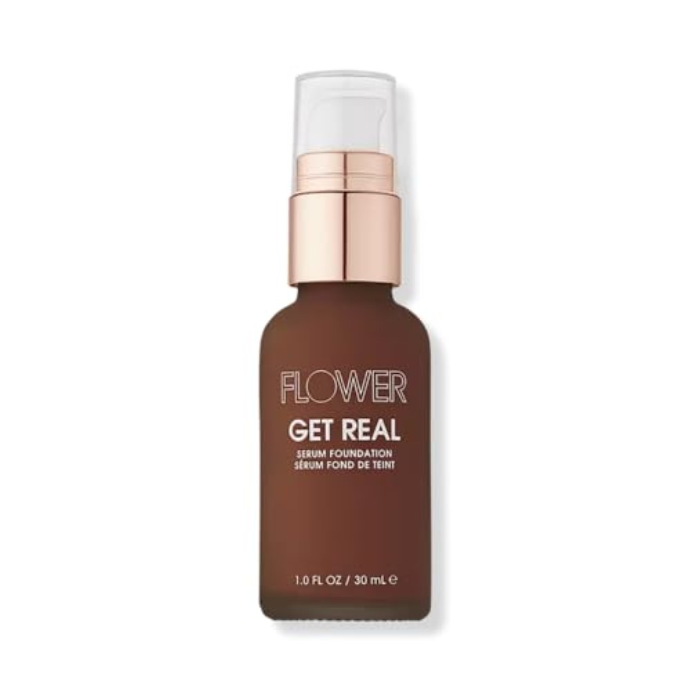 FLOWER BEAUTY Get Real Foundation – Cocoa, 1 ct (Pack of 1)