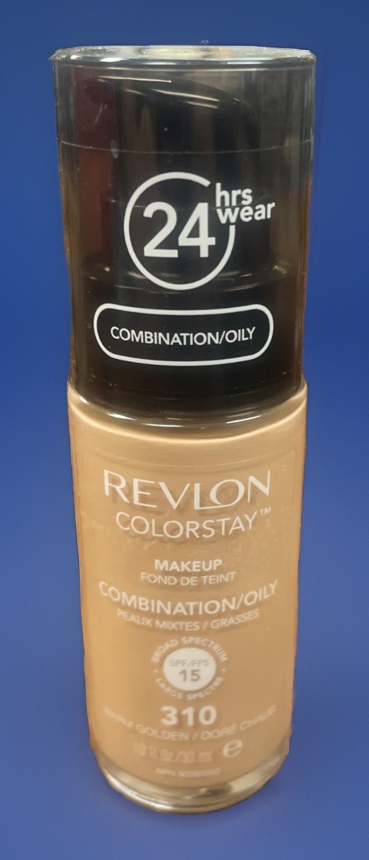Revlon Colorstay 24HRS Foundation Combination Oily Skin 310 Warm Golden Sealed!