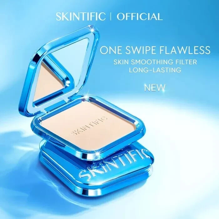 SKINTIFIC – Ultra Cover Powder Foundation 9gr 00 Porcelain – Free Shipp