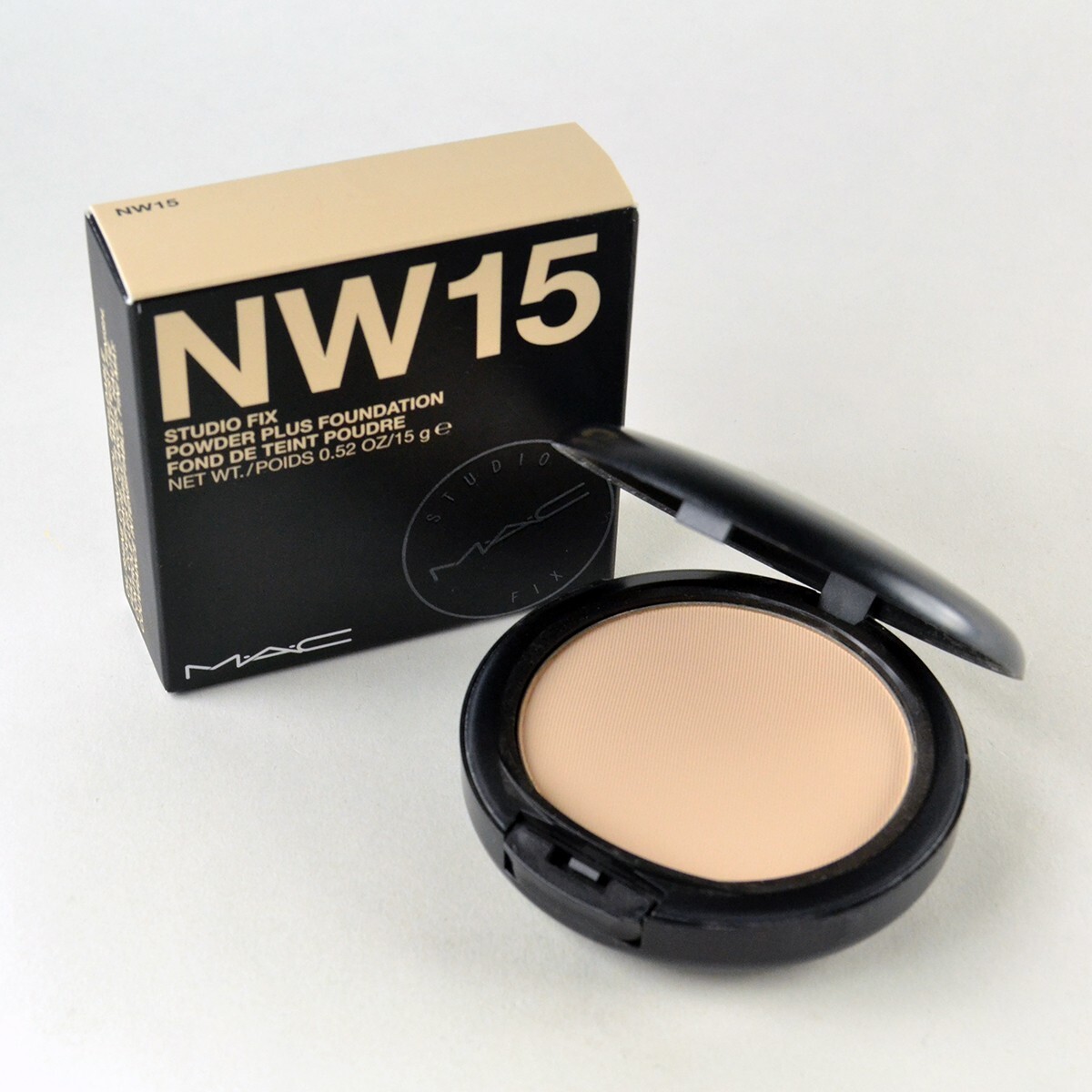 Mac Studio Fix Powder Plus Foundation NW15 – Full Size 0.52 Oz. / 15 g New