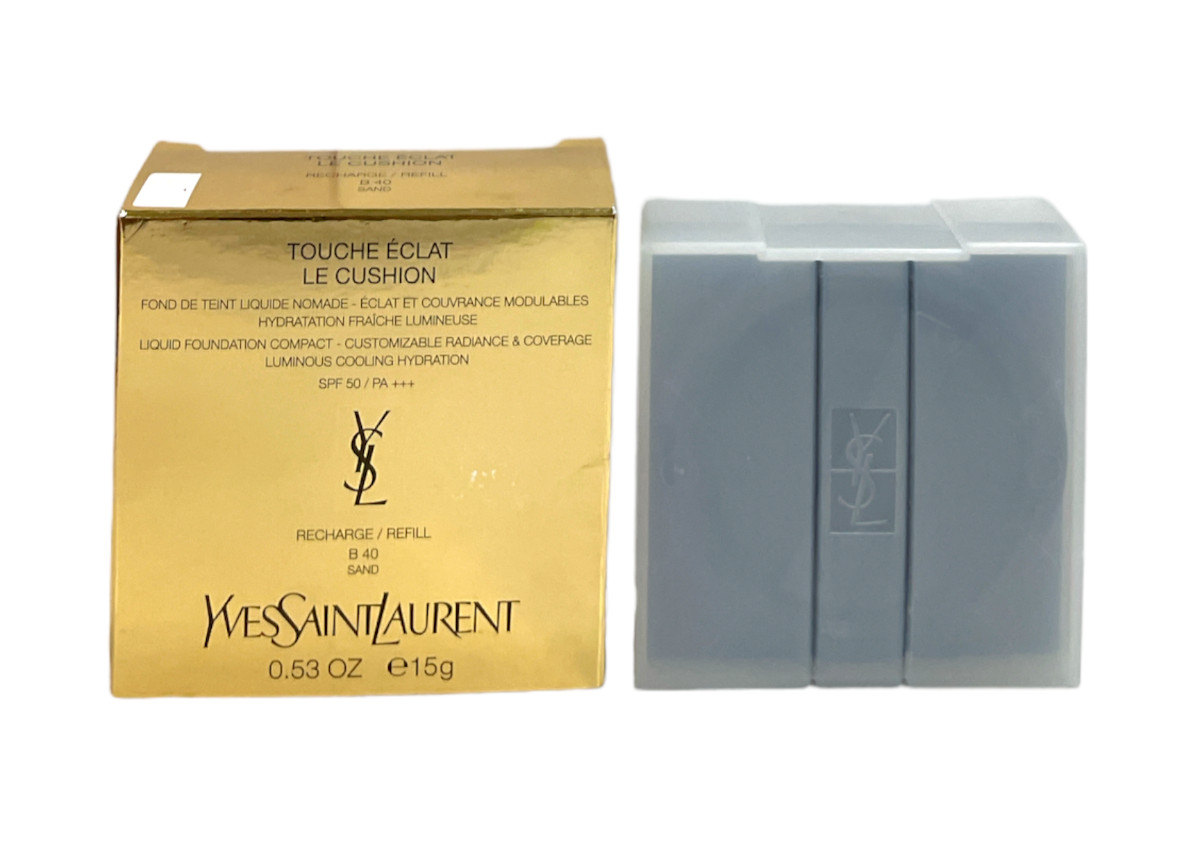 Yves Saint Laurent B40 Sand Luminous SPF 50 Compact Liquid Foundation – 0.53oz
