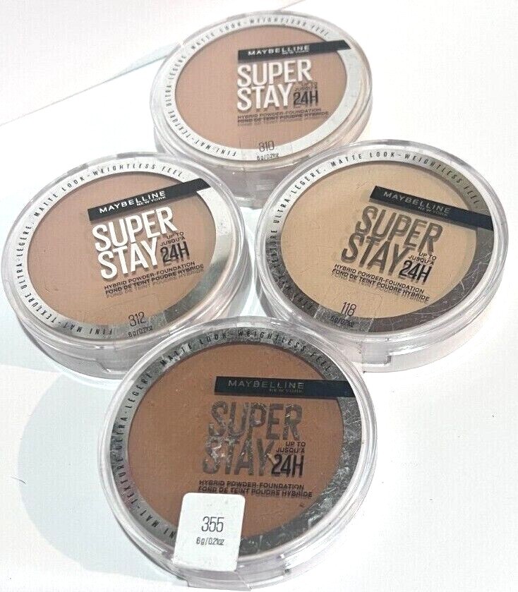 Maybelline Super Stay up to 24HR Hybrid Powder-Foundation CHOOSE COLOR