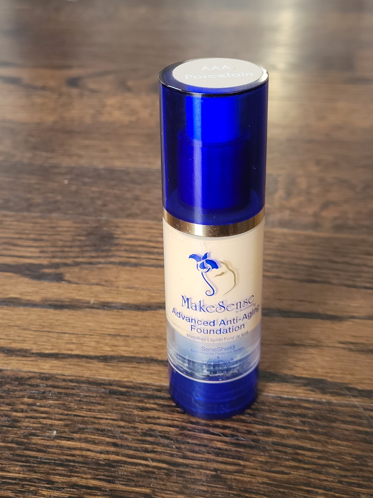 Senegence MakeSense Foundation 1oz w/Seneplex Advanced Anti-Aging – Porcelain