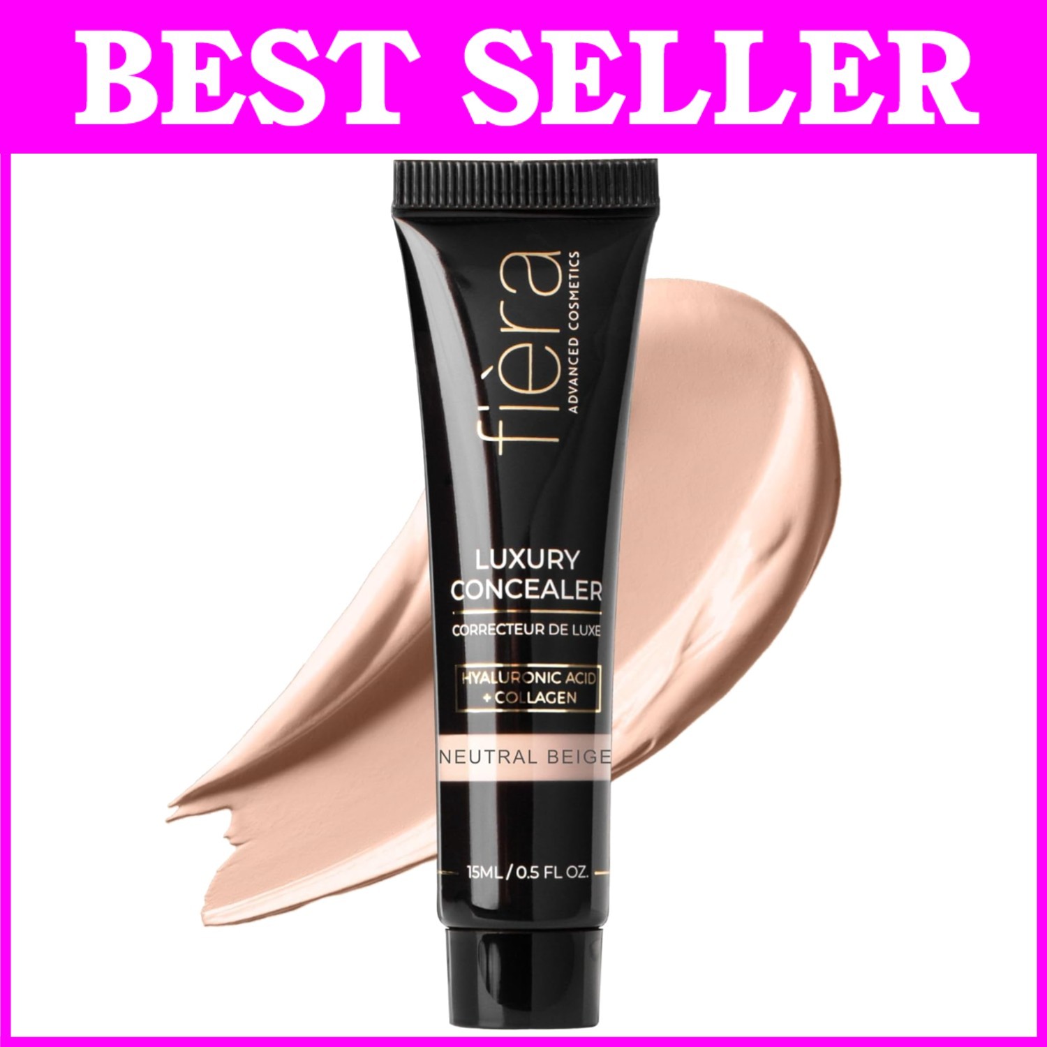 Luxury Concealer for Mature Skin – Full Coverage, Anti-Aging-~-