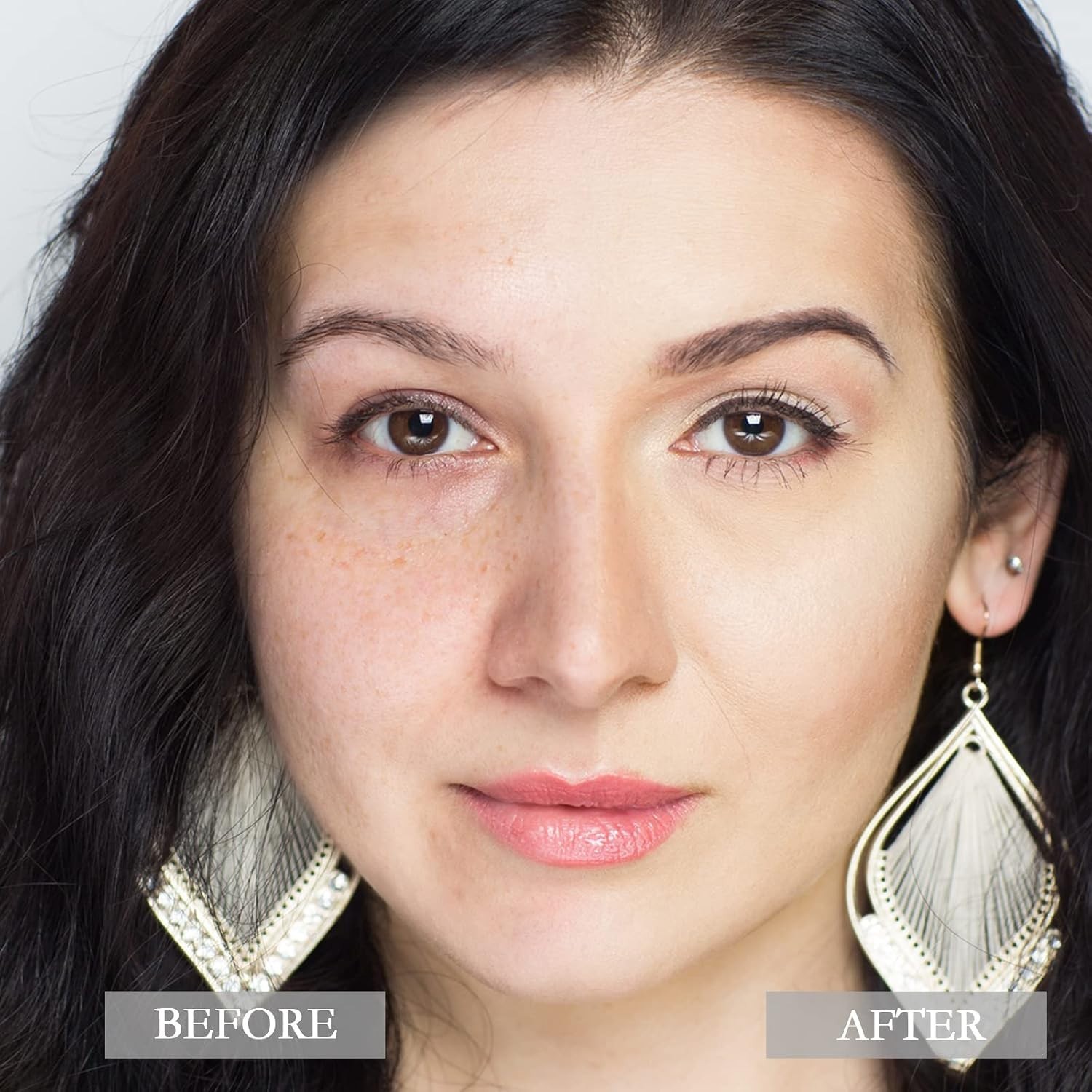 Radiant Full-Coverage BB Cream & Concealer for All Skin Types – Deep Color
