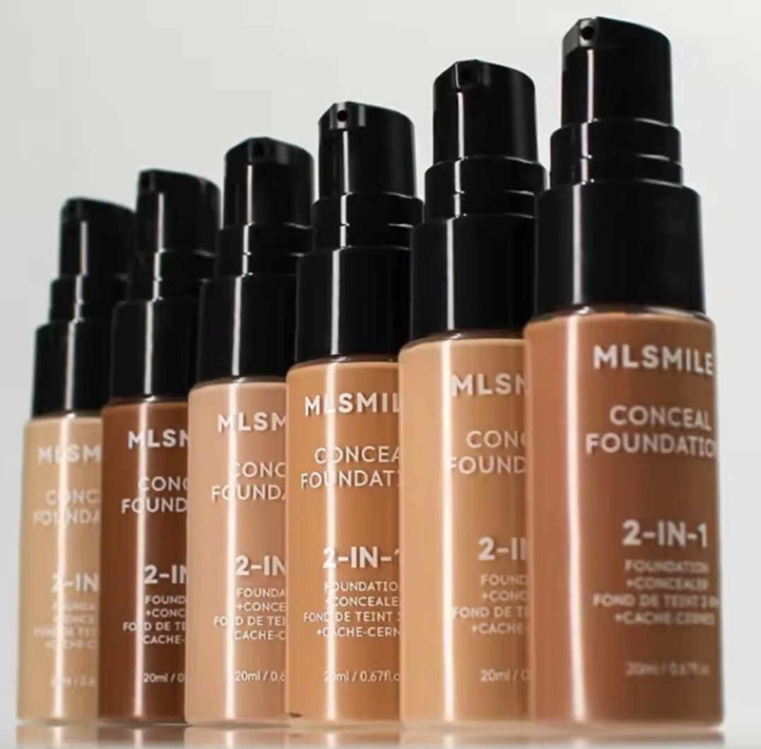 Face Foundation Cream Oil-Control Matte BBCream Waterproof Lasting Concealer Liq