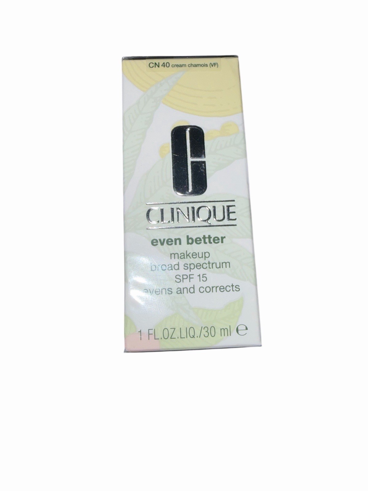 Clinique Even Better Makeup SPF 15 CN 40 Cream Chamois 1oz New in Box