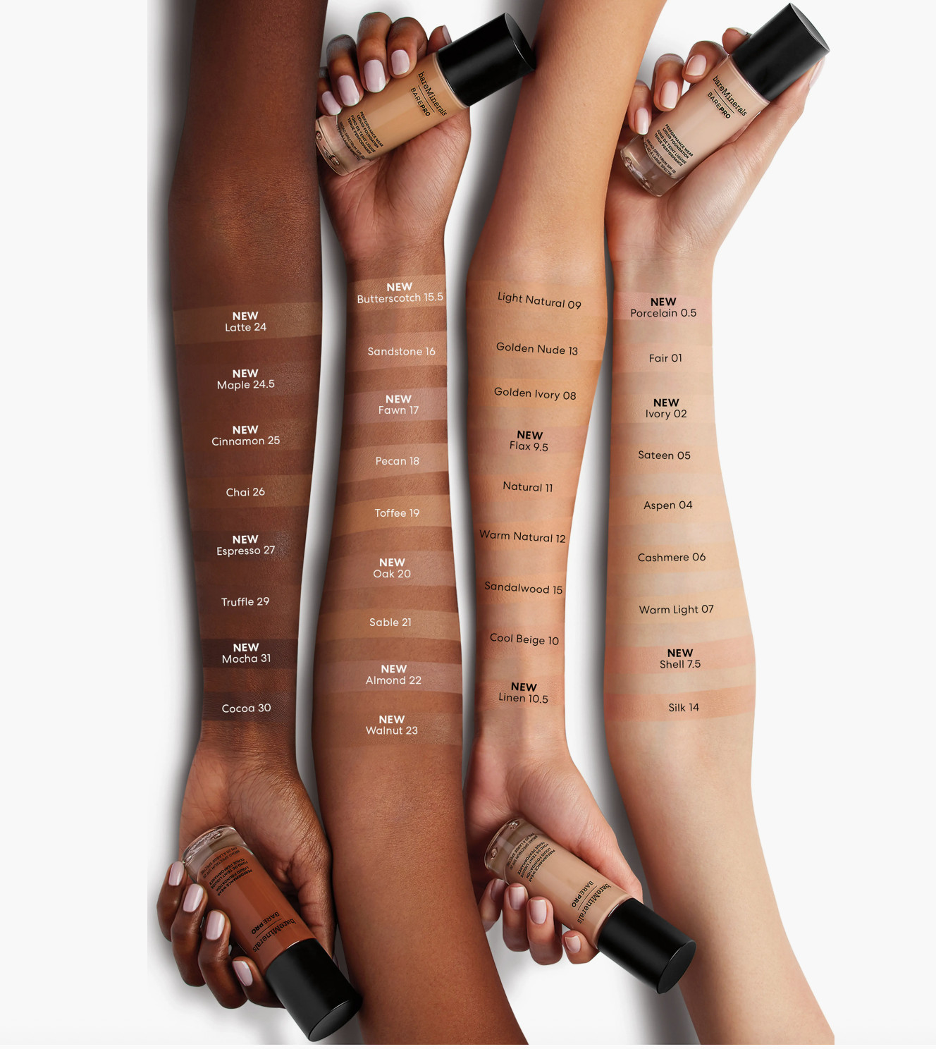 BareMinerals BarePRO Performance Wear Liquid Foundation SPF 20 Discontinued PICK