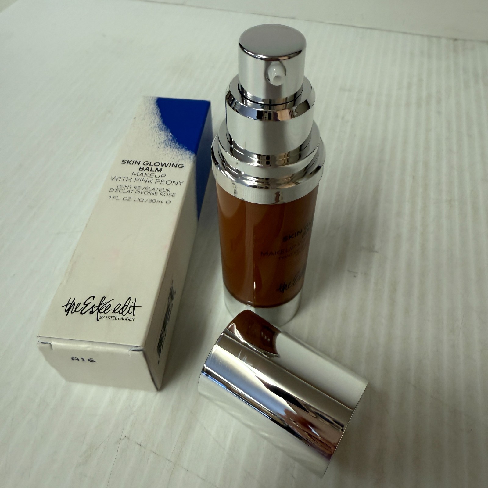 Estee Lauder Skin Glowing Balm Makeup With Pink Peony 510 Truffle New In Box