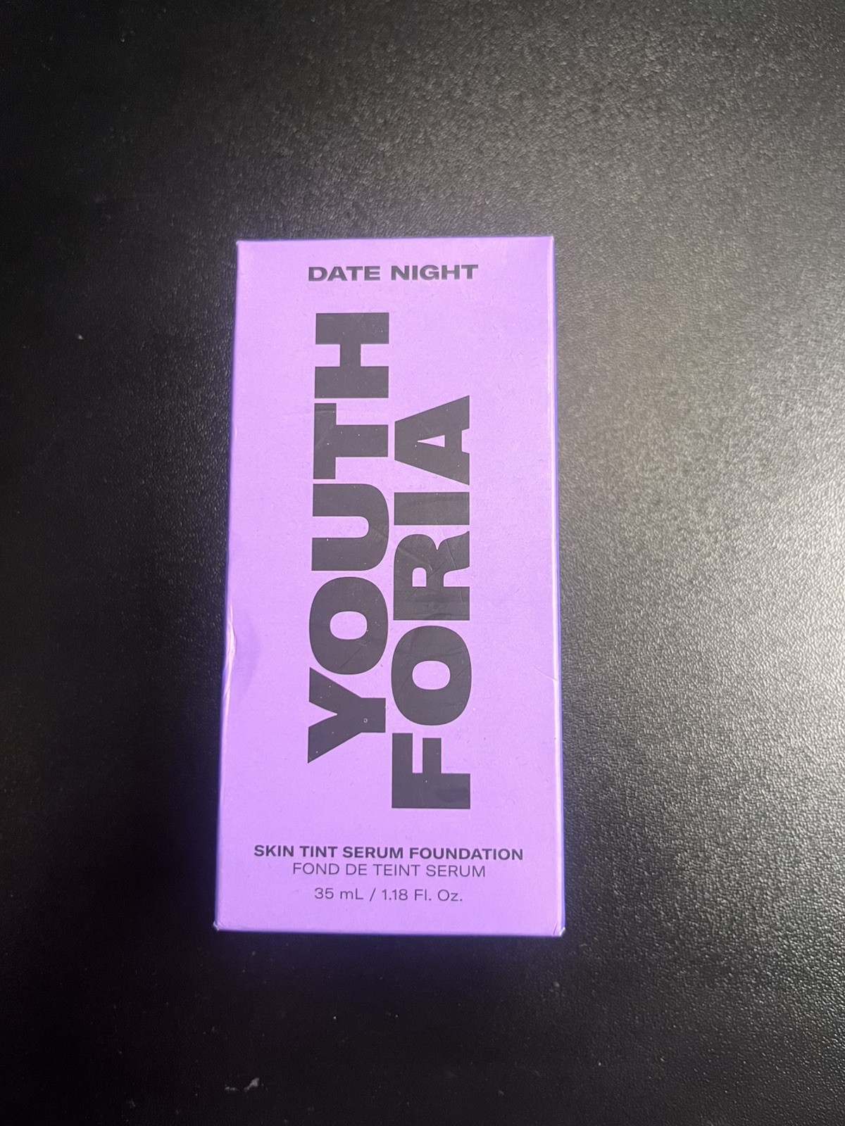 NEW Youth Foria Date Night Skin Tint Serum Foundation #110 fair 1.18 fl oz