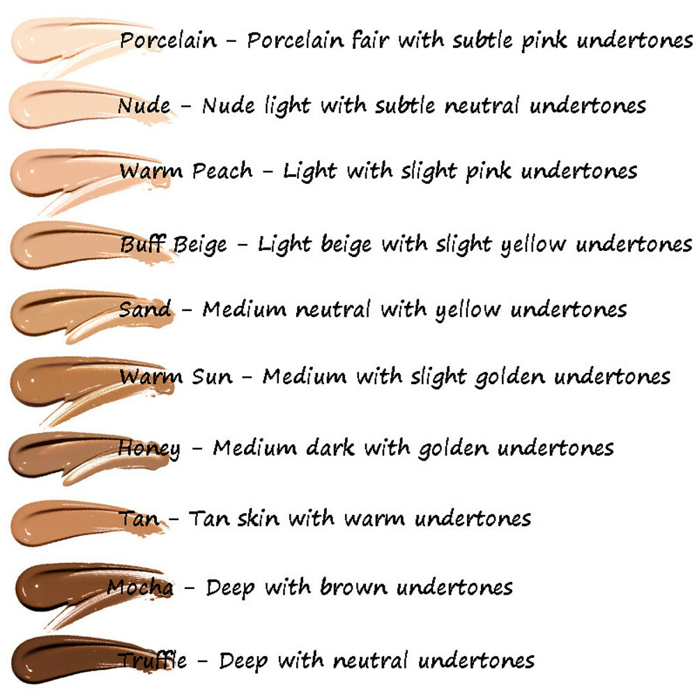 Phoera Foundation Makeup Full Coverage Liquid Base Brighten Long Lasting Shade