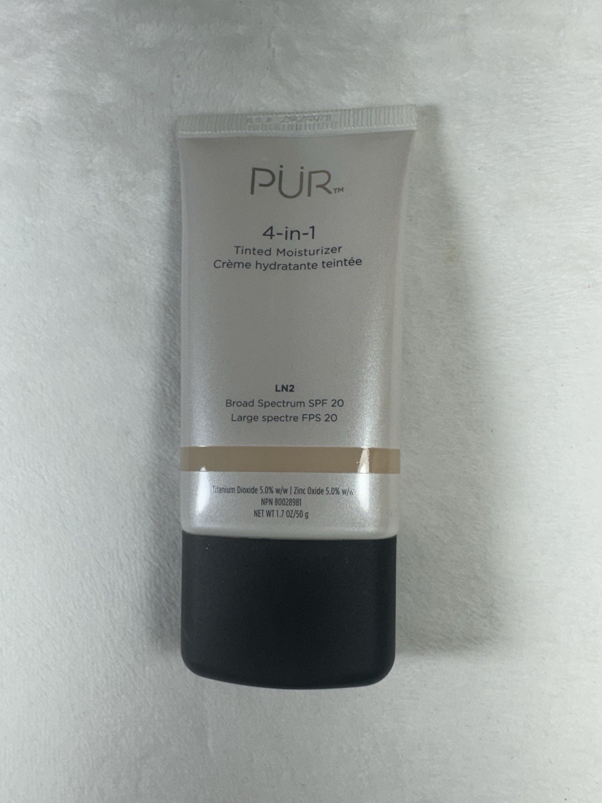 PUR 4 IN 1 TINTED MOISTURIZER – LN 2 Fair Ivory- SPF20 – 1.7 OZ