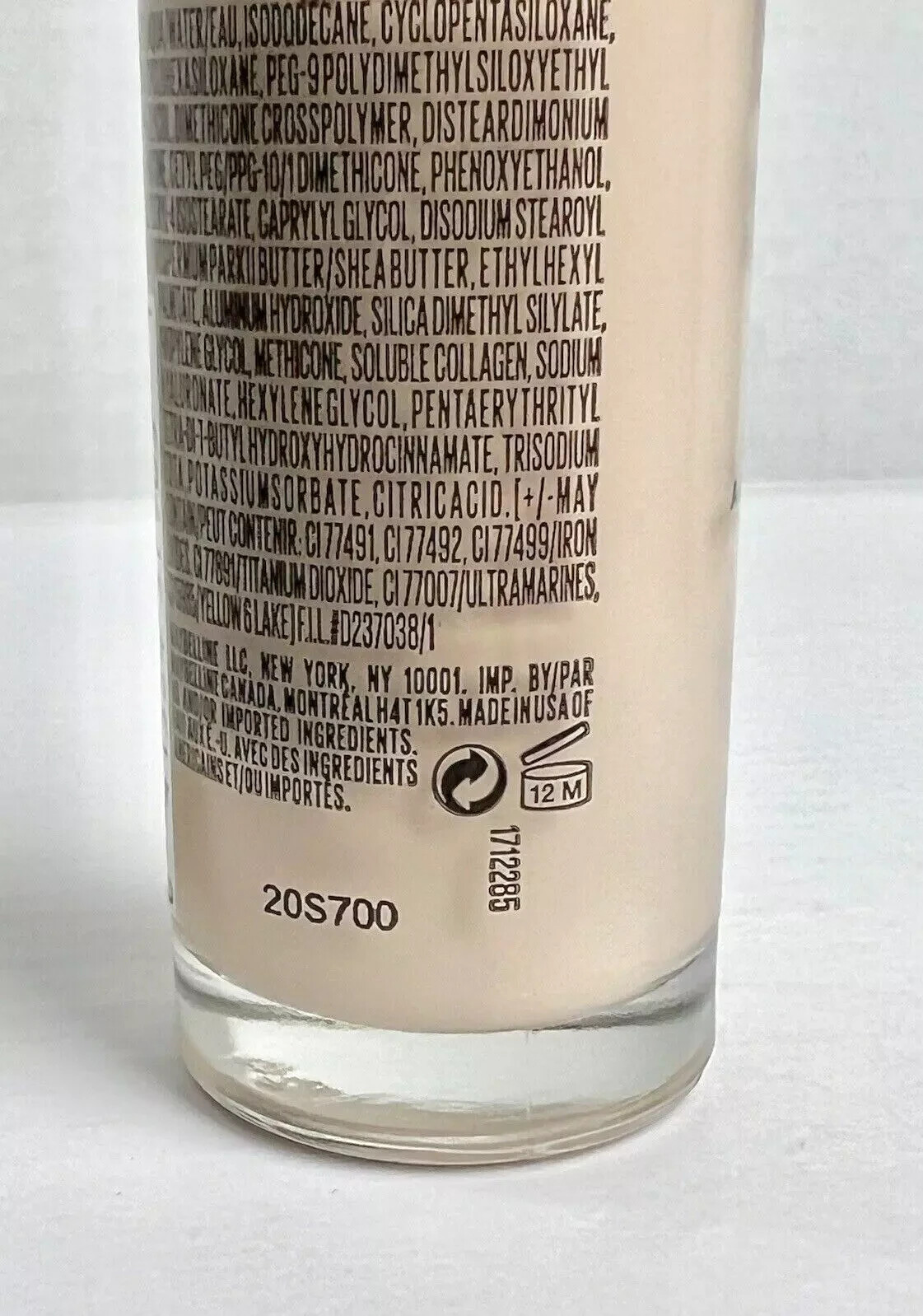 Maybelline Liquid Foundation Alabaster 00 Dream Radiant Hydrating Makeup Beauty