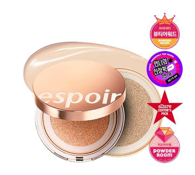 Espoir Be Glow Cushion SPF42 PA++ 13g Wrinkle Care Whitening Korea Cosmetic