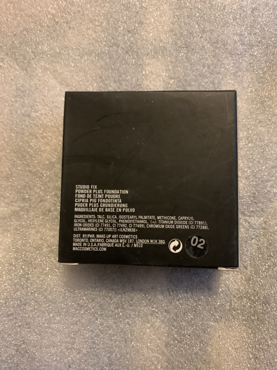 MAC Studio Fix Powder Plus Foundation NO. M510, Color 02, 11g