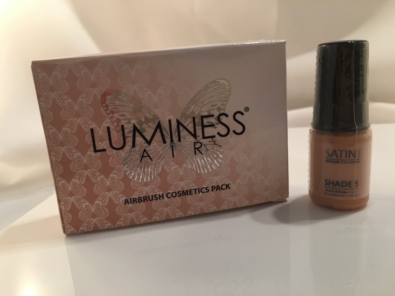 New Luminess/Stream Air Airbrush Makeup Satin Shade 5 Foundation 25oz Free Ship