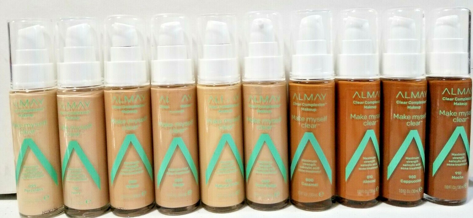 Almay Clear Complexion Makeup Foundation Make Myself Clear BUY 1 GET 1 20% OFF