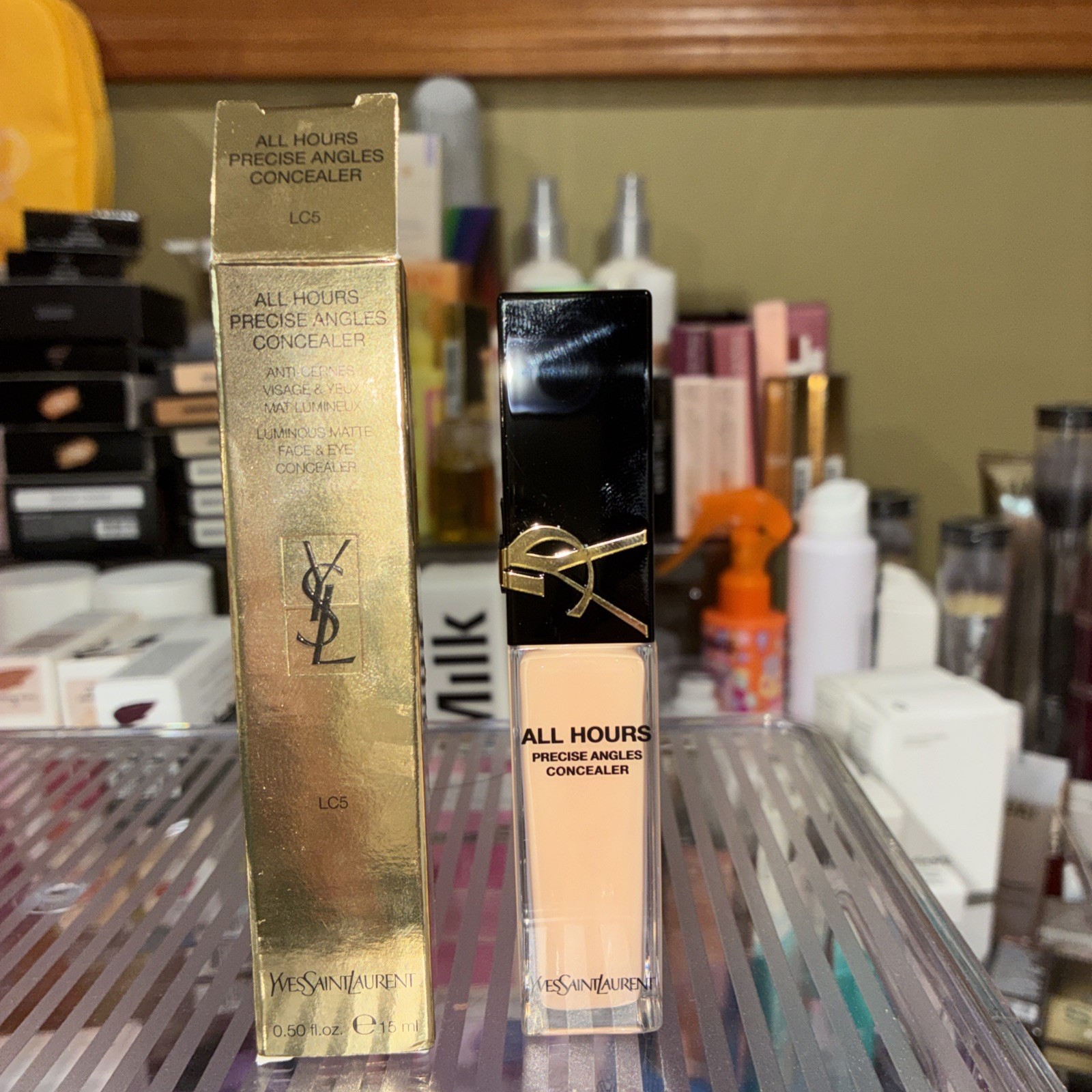 Yves Saint Laurent All Hours Precise Angles Concealer #LC5 15ml *NEW IN BOX*