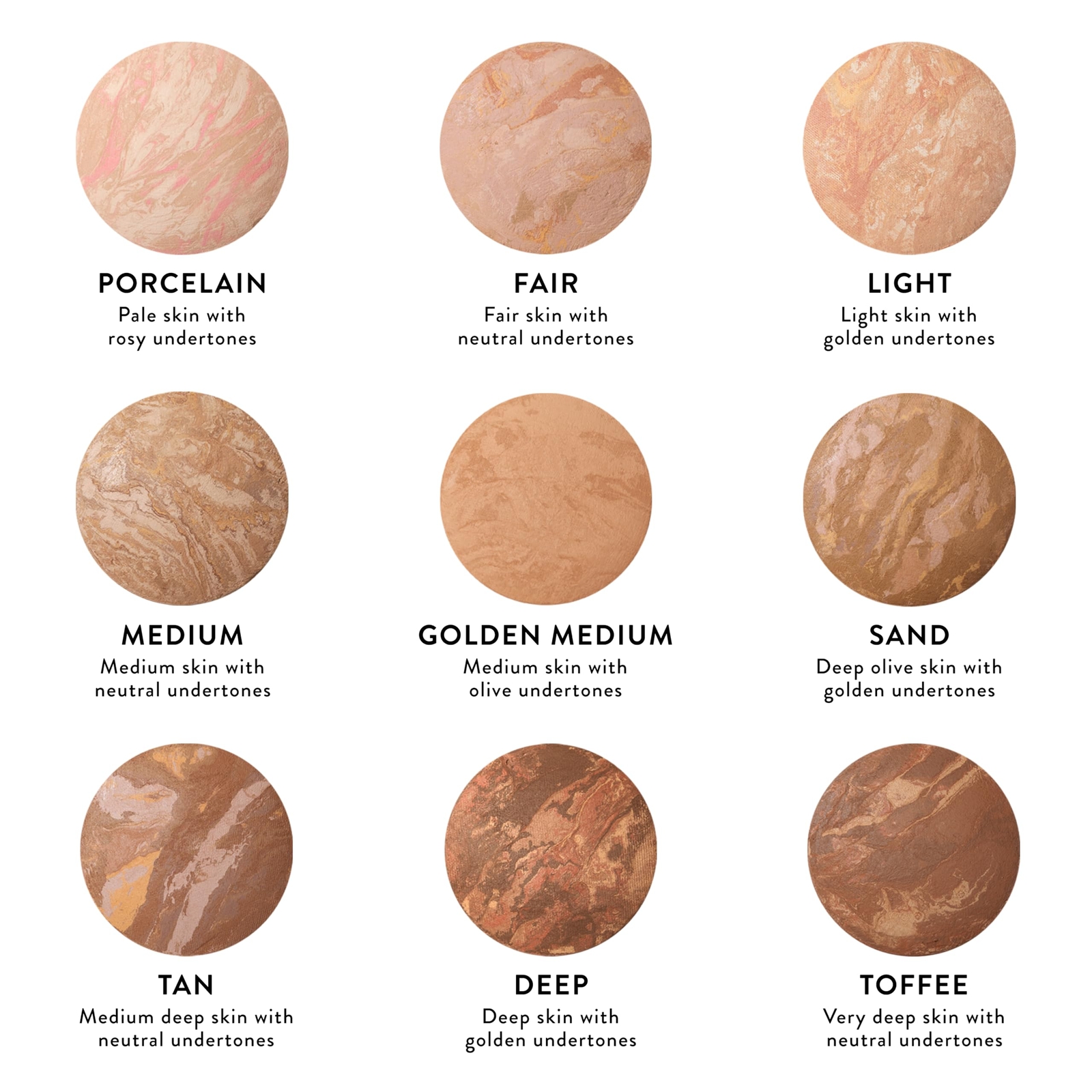 Color Correcting Powder Foundation For Light Skin Demi Matte Finish 032 Oz