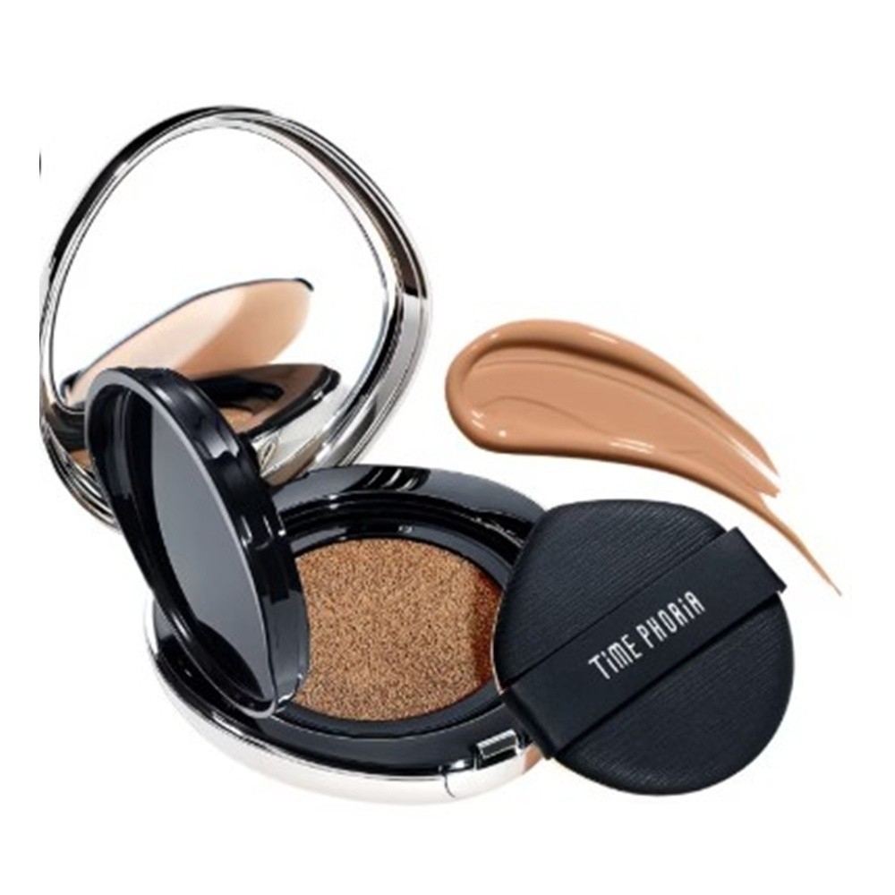 Time Phoria Timeless Lumina Matte Perfection Cushion#04W CARAMEL Controls Oil11g