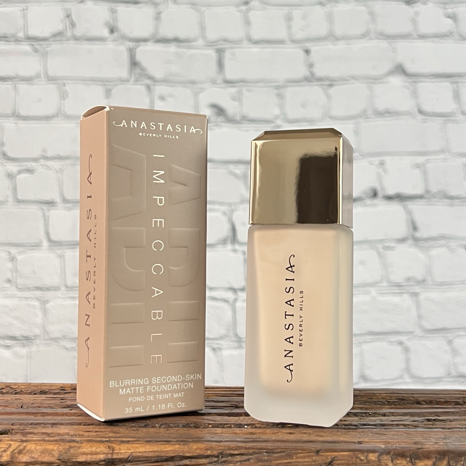 ANASTASIA Impeccable Blurring Second- Skin Matte Foundation 000N 1.18oz