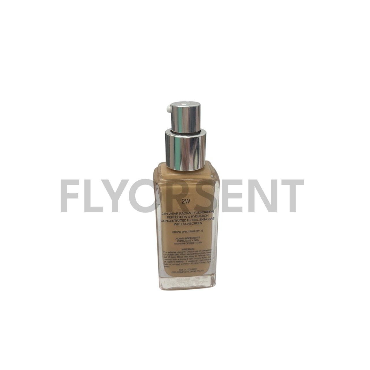 CHRISITAN DIOR FOREVER SKIN GLOW 24 H WEAR PERFECTION FOUNDATION 2W 1 OZ NO CAP