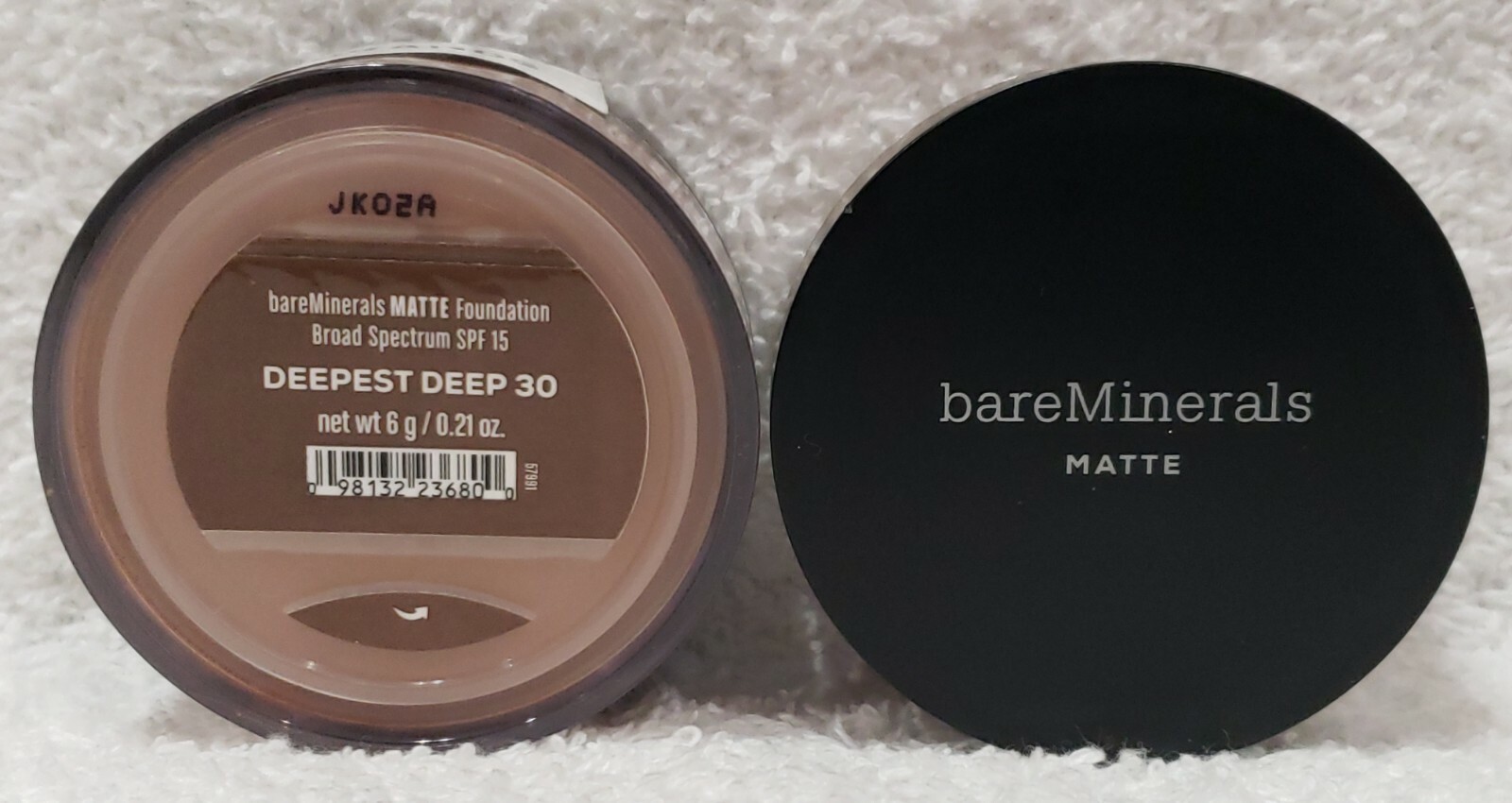 BareMinerals DEEPEST DEEP 30 Matte Foundation SPF 15 Loose Powder .21 oz/6g New