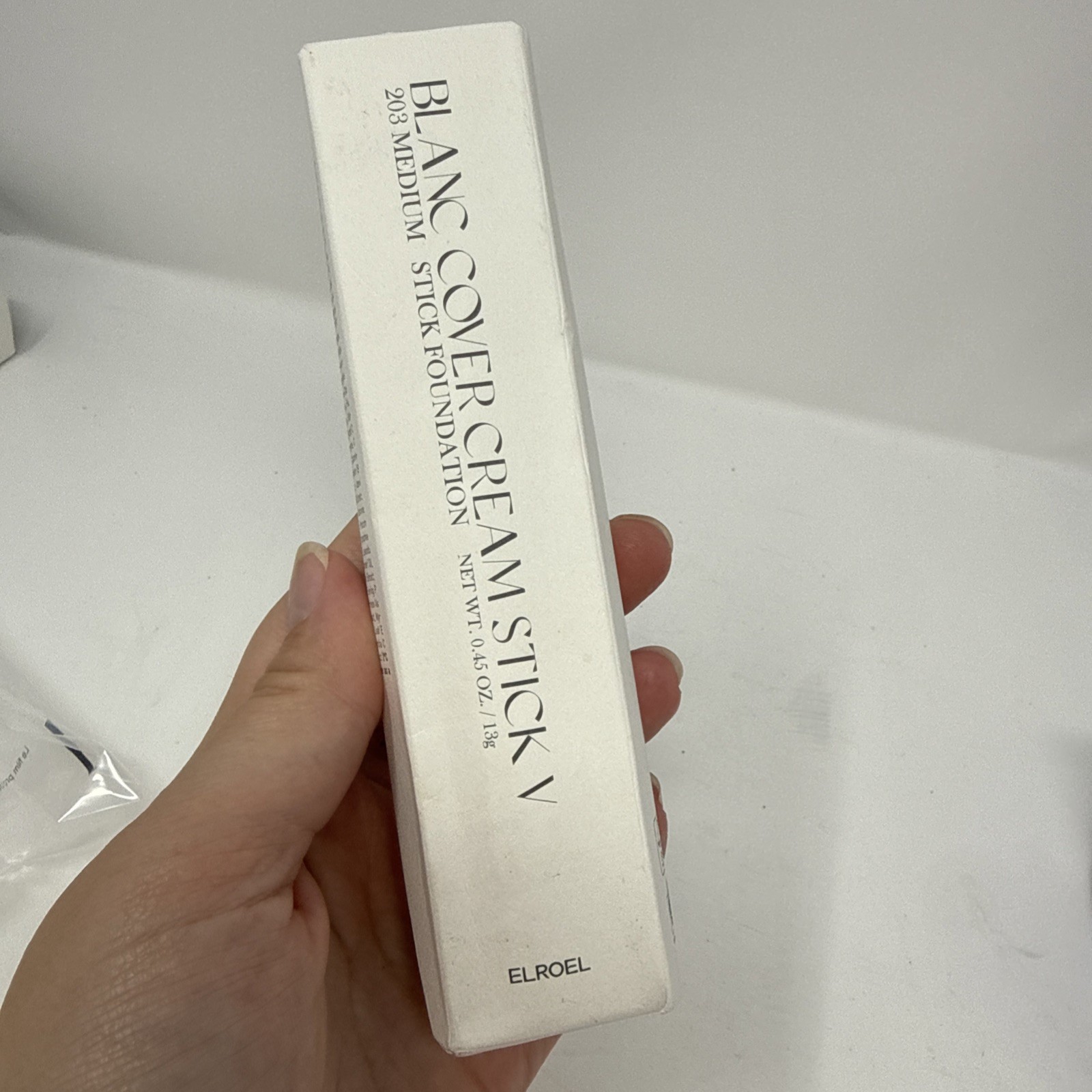 ELROEL Blanc Cover Cream Stick V 203 Medium Stick Foundation .45 oz. NEW/SEALED