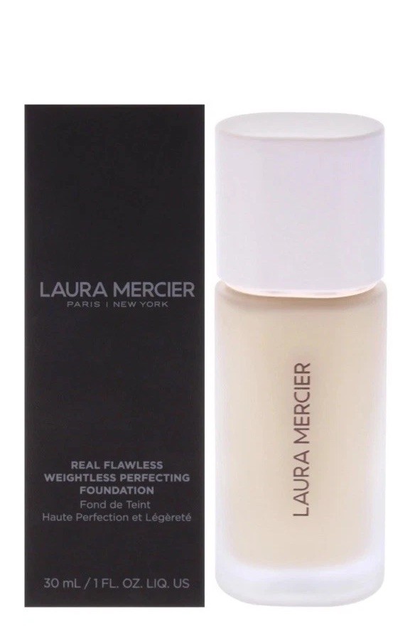 LAURA MERCIER Real Flawless Weightless Perfecting Foundation 1W1 Cashmere 1 oz