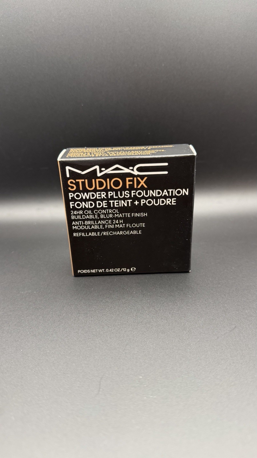 M.A.C Studio Fix Powder Plus Foundation 24HR Oil Control – NW25 – 0.42oz/12g-NIB