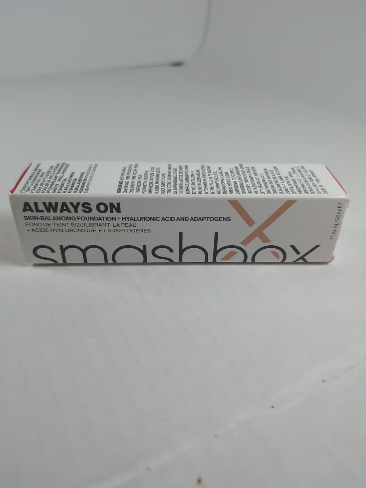 Smashbox Always On Skin-Balancing Foundation Hyaluronic Acid L20N F10C D10W NEW