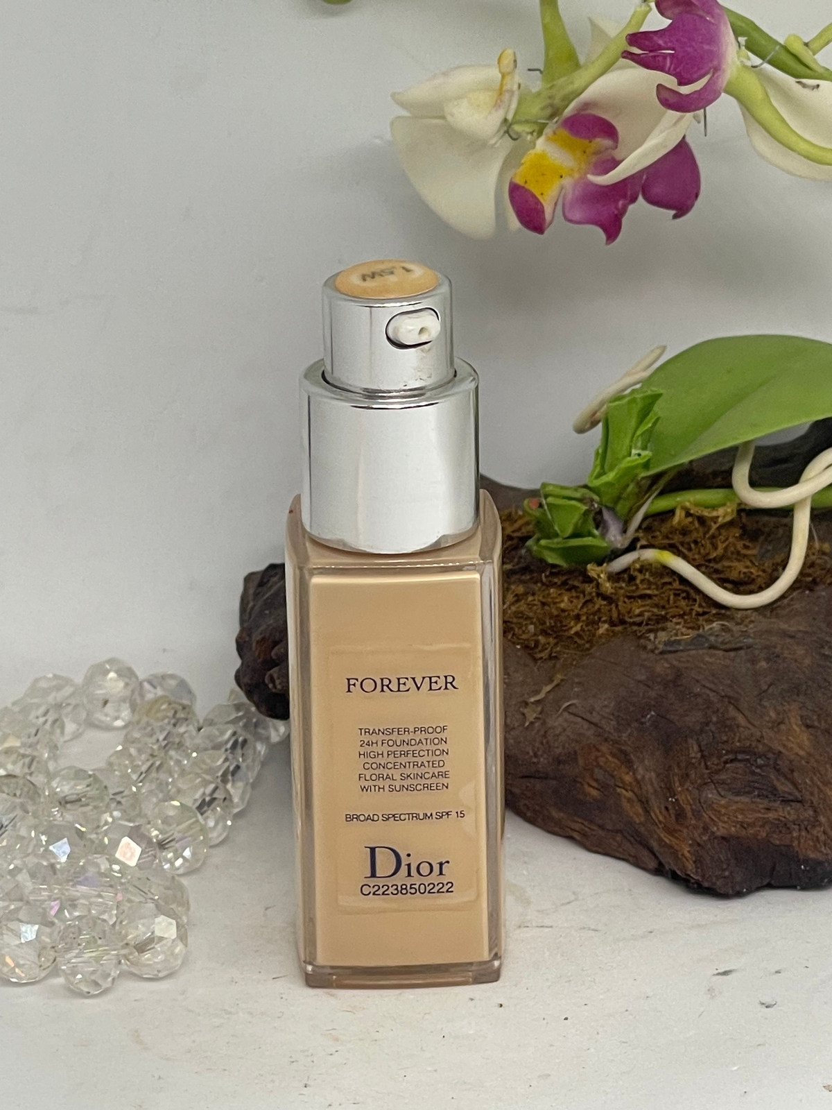 Dior Forever Transfer Proof 24H Foundation SPF 15 – 1.5W Warm – .67 oz – New