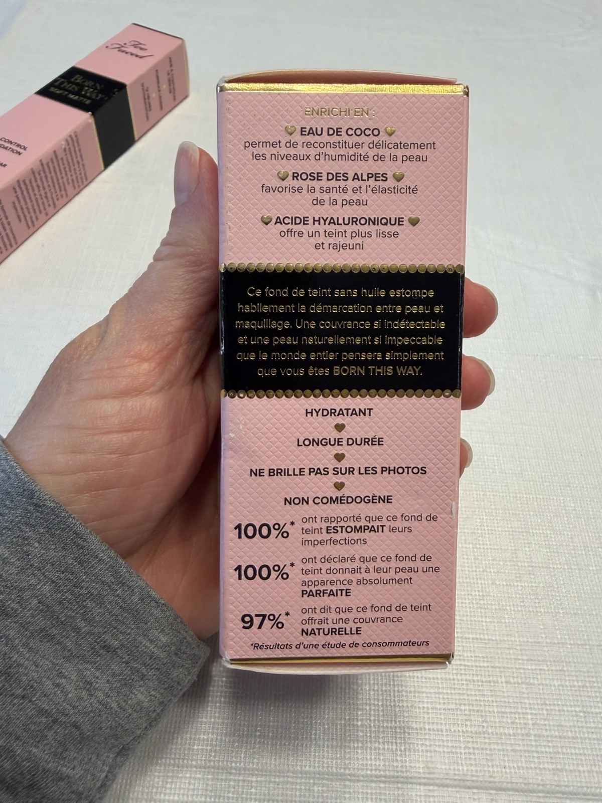 2pc Too Faced Born This Way Undetectable Oil Free & Control Foundation SABLE NIB