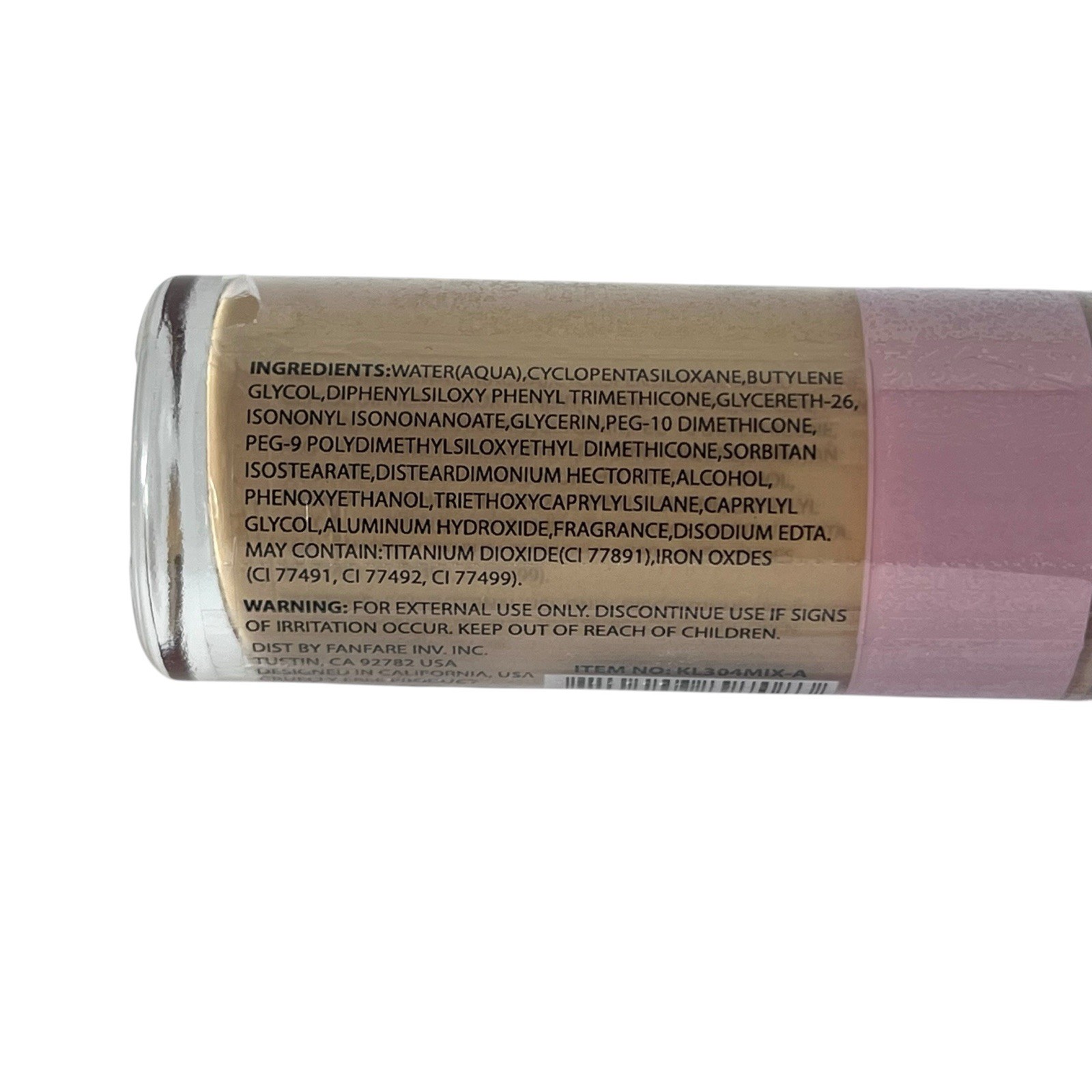 Amuse Faultless Full Coverage Foundation KL304A-4 Cruelty Free 1.06 oz