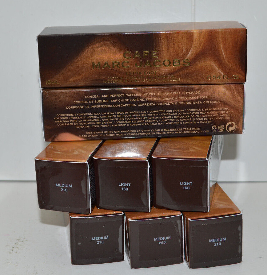 Marc Jacobs Cafe Extra Shot Caffeine Concealer & Foundation 16ml. /0.54fl oz.