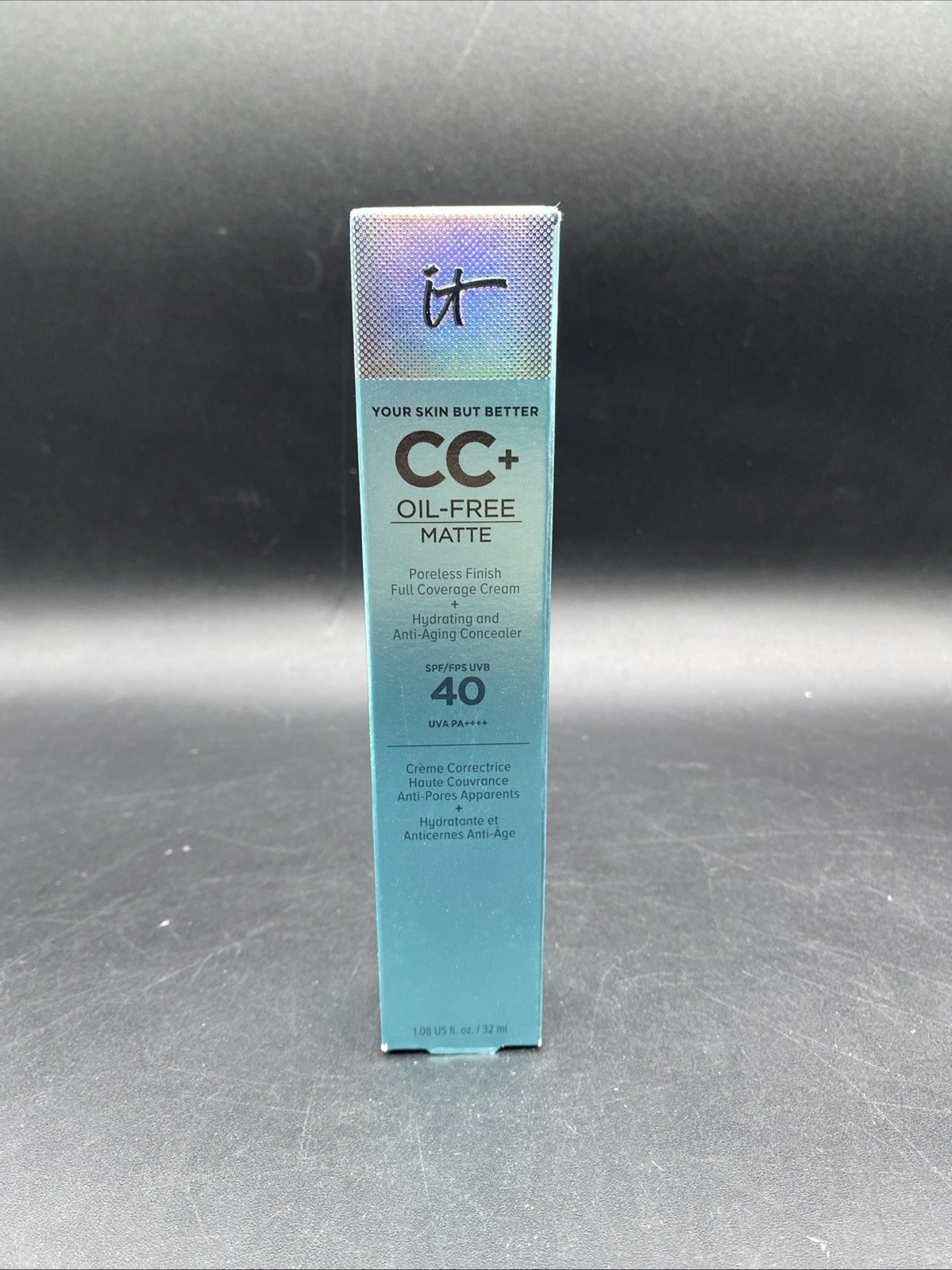 IT Cosmetics Your Skin But Better CC+ Oil Free MATTE SPF40 MEDIUM Exp 6/20/25