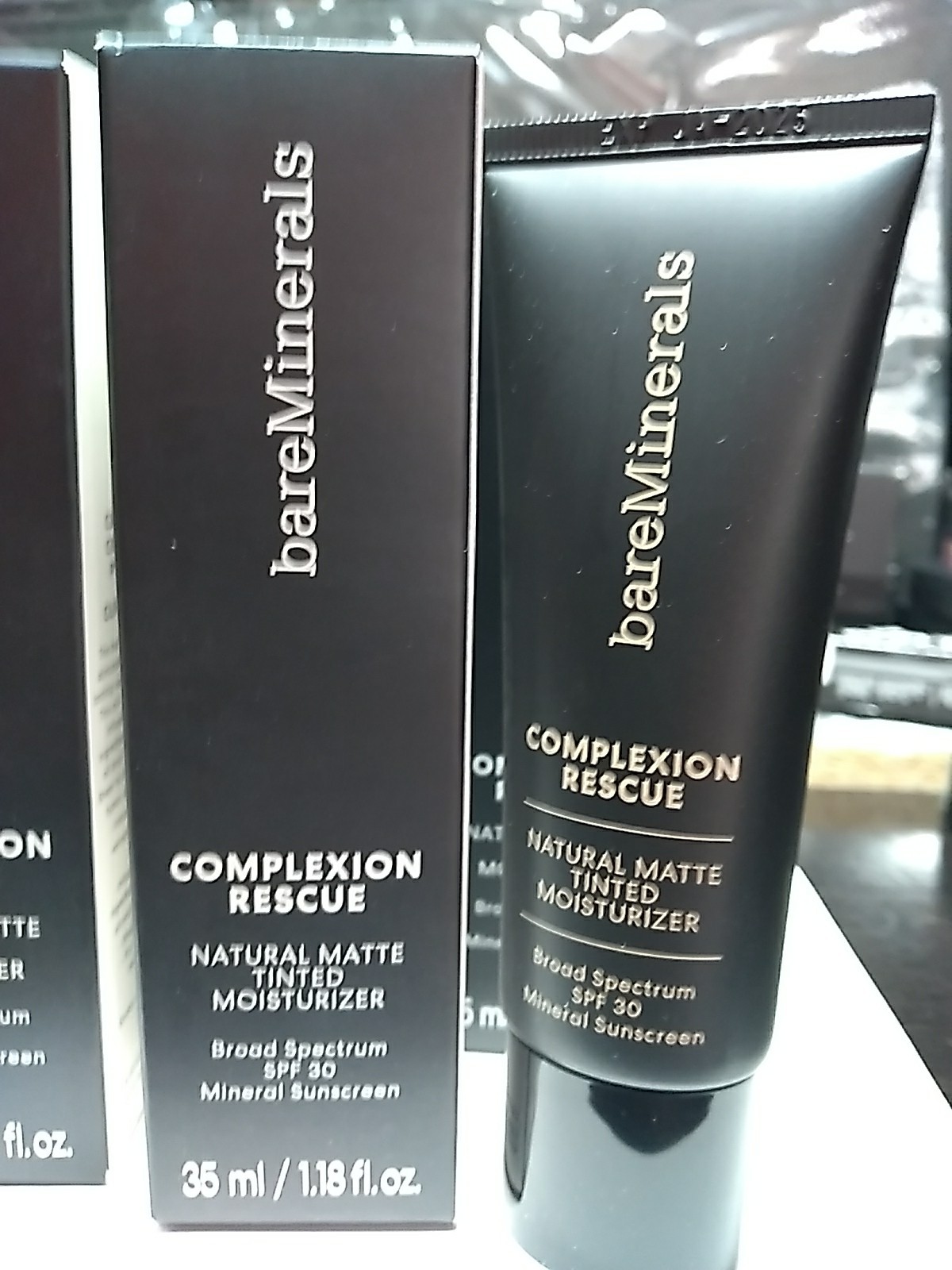 bareMinerals Complexion Rescue NATURAL MATTE TINTED MOISTURIZER CHESTNUT, 1.18OZ